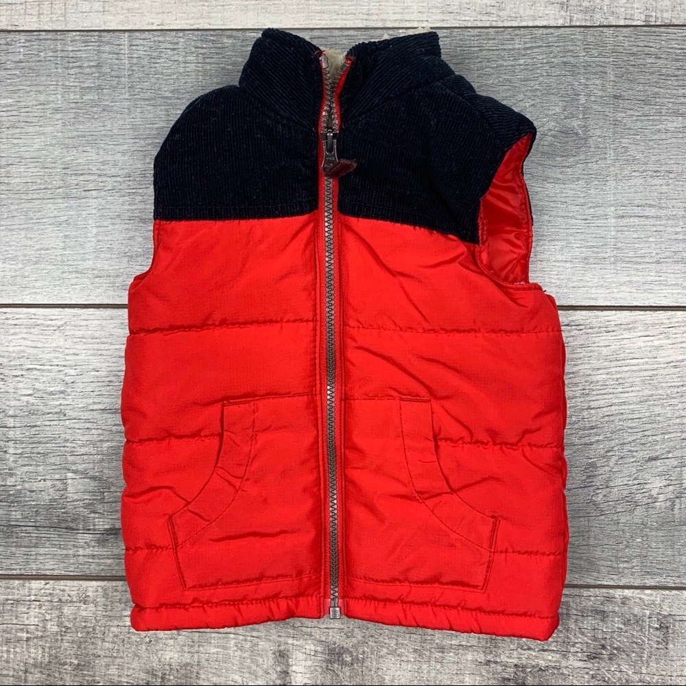 CARTER’S ZIPPER VEST - 3T